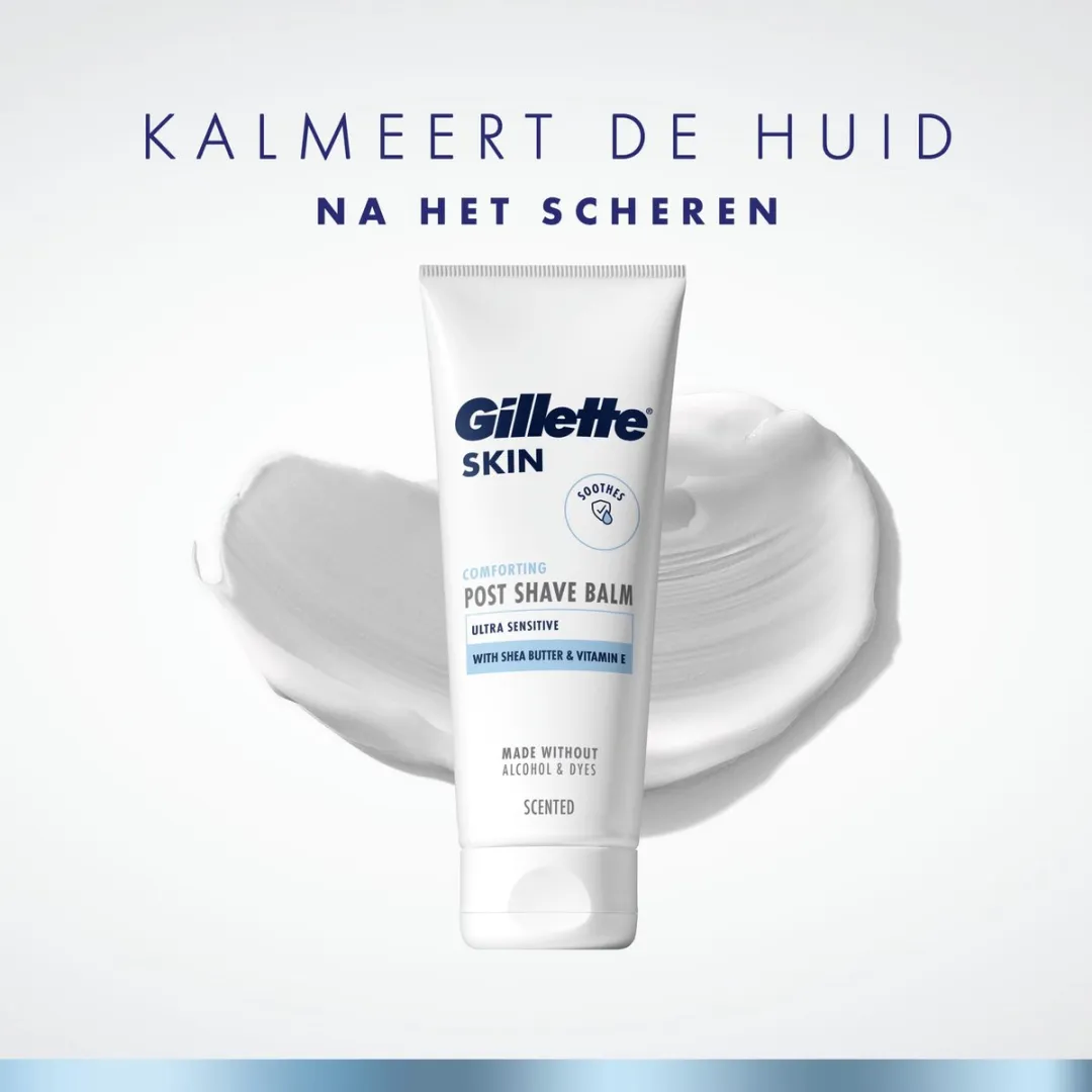 Gillette SKIN Aftershave Balsem Ultra Gevoelige Huid - 600ml
