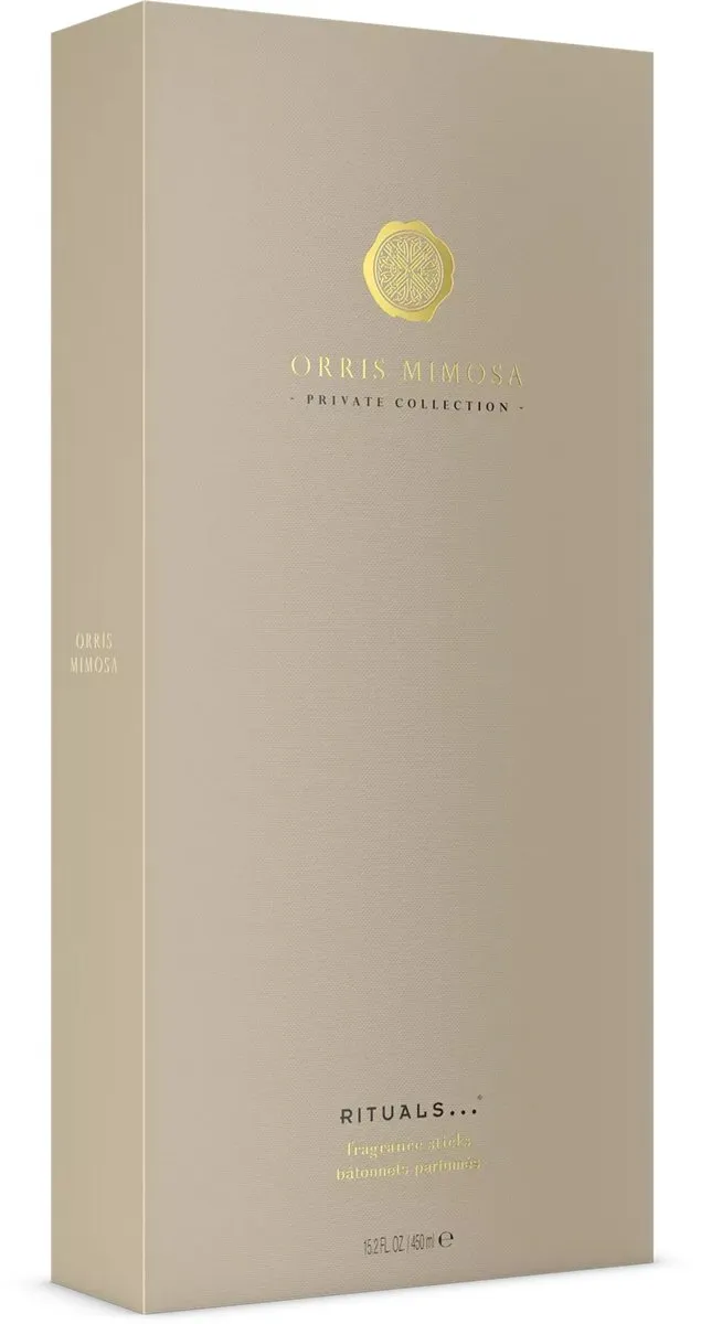 Rituals Orris Mimosa Geurstokjes 450ml - Goud - afbeelding 4 van 5