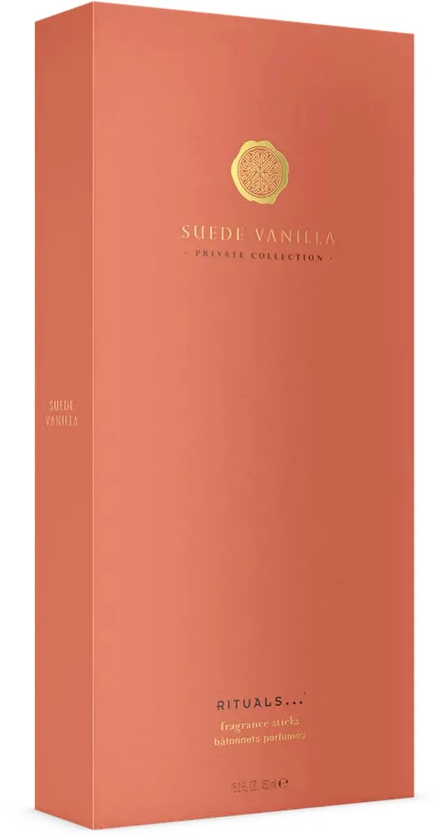 Rituals Suede Vanilla Geursticks 450ml - Brons