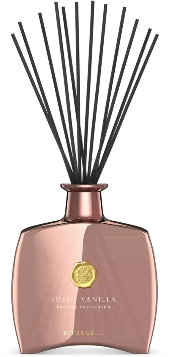 Rituals Suede Vanilla Geursticks 450ml - Brons