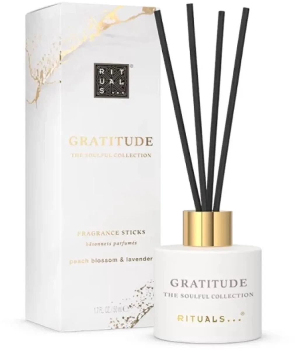 Rituals MINI Geurstokjes Gratitude Peach Blossom & Lavender 50ml