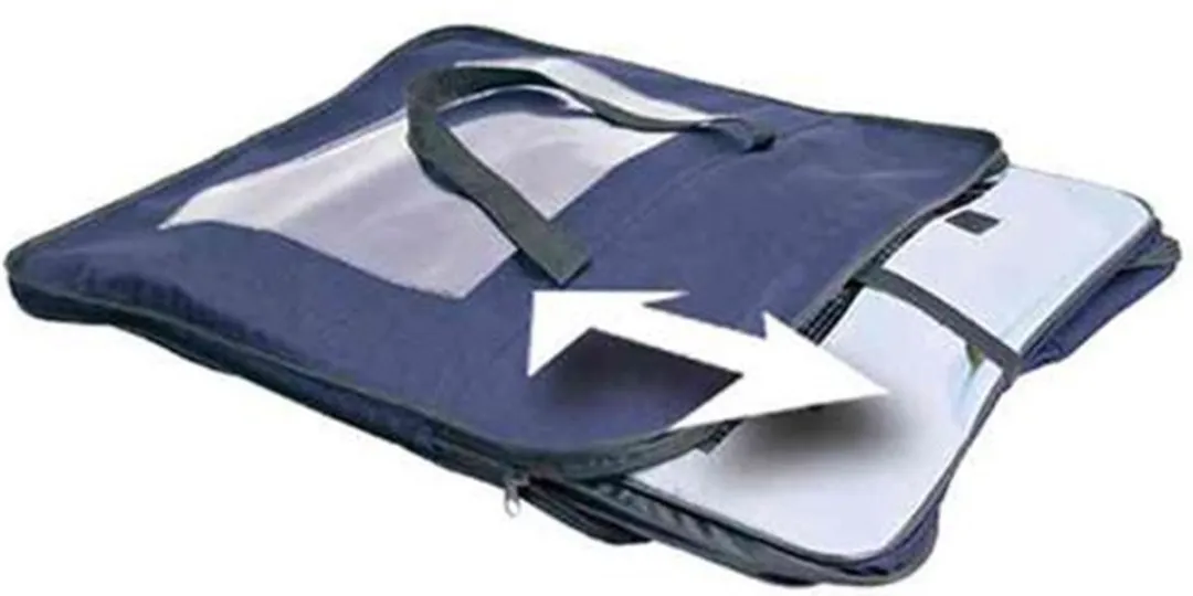 Trixie Reismand Twister Opvouwbaar S - Donkerblauw/Lichtblauw - afbeelding 4 van 6