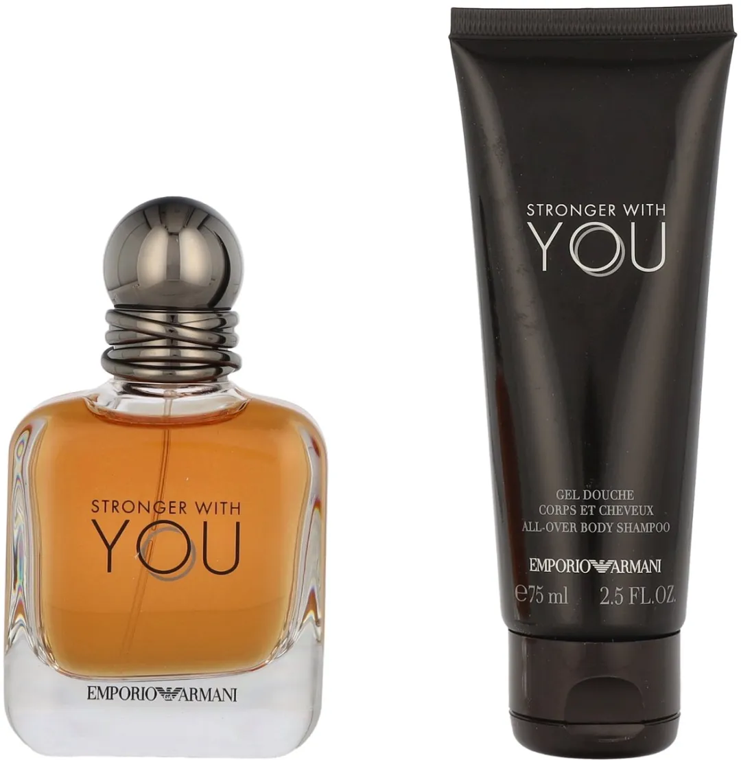 Armani Stronger With You Herenparfum Set - 50ml + 75ml
