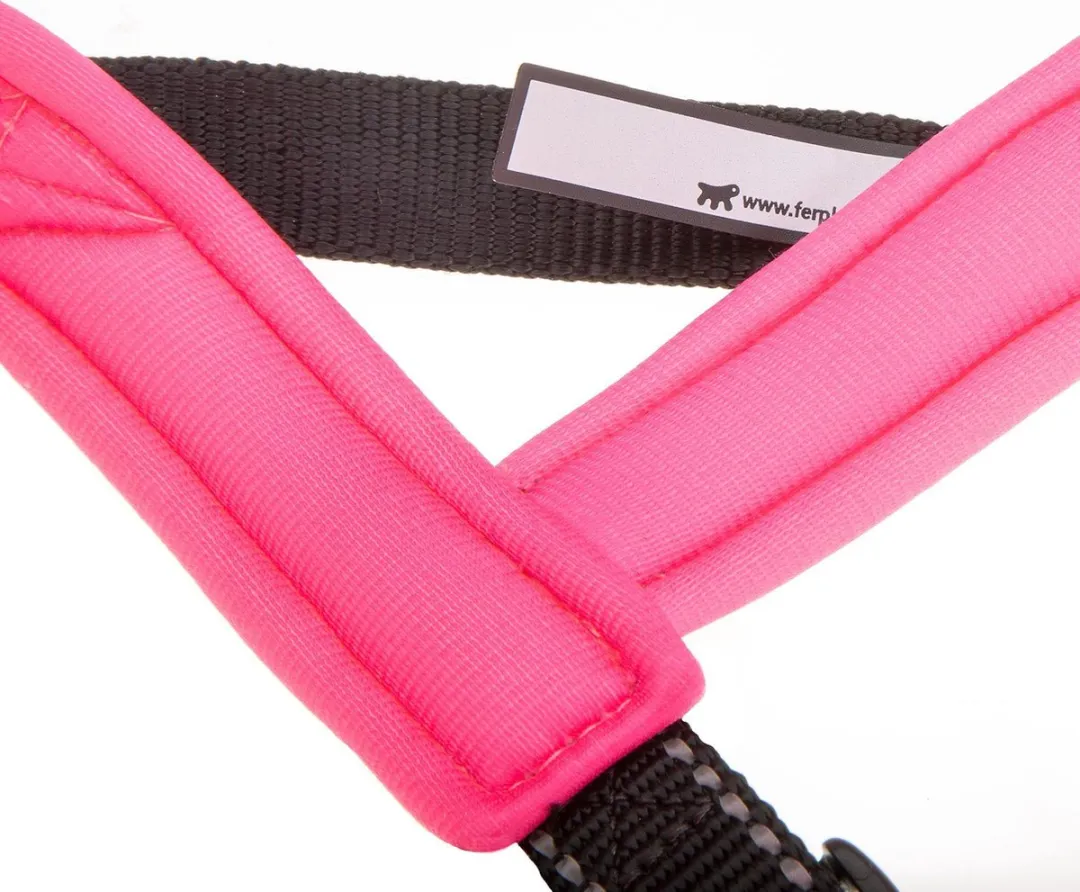 Ferplast Hondentuig Sport Roze/zwart - Maat XS
