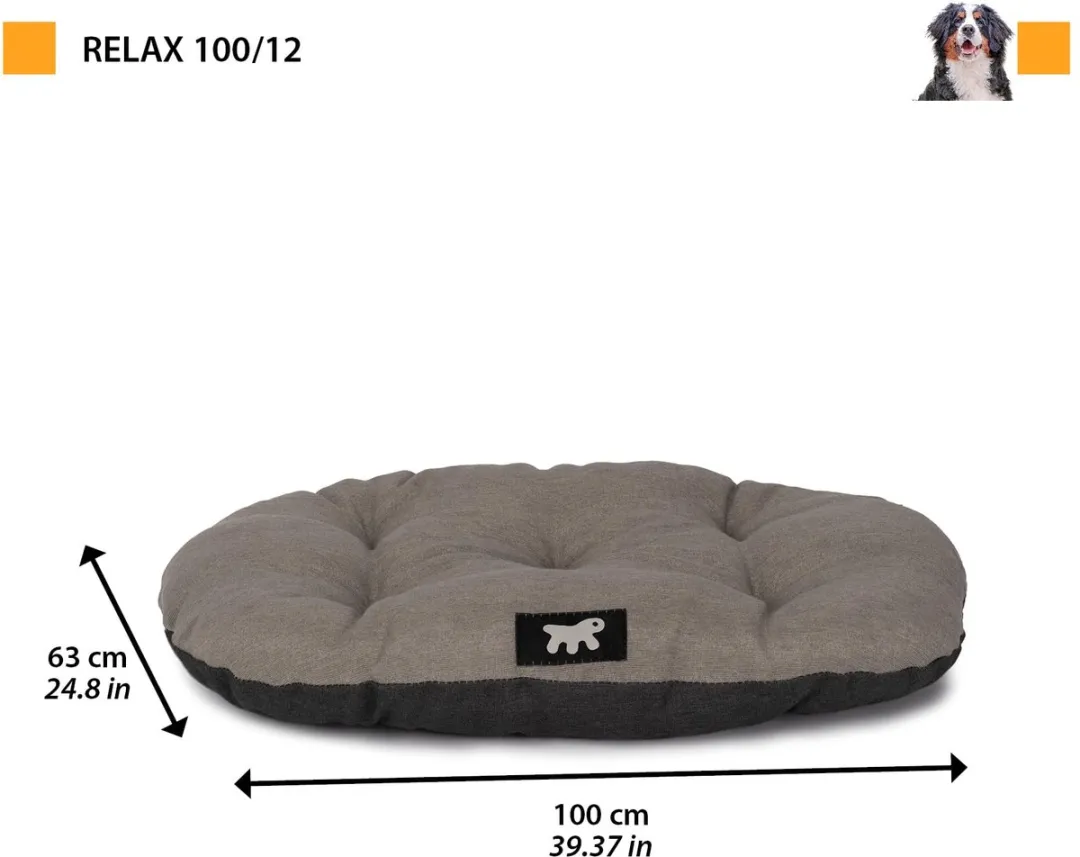 Ferplast Relax Hondenbed 100x63cm - Rood