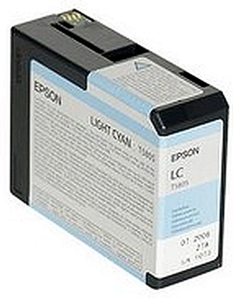 Epson T580 Inktcartridge Licht Cyaan C13T580500