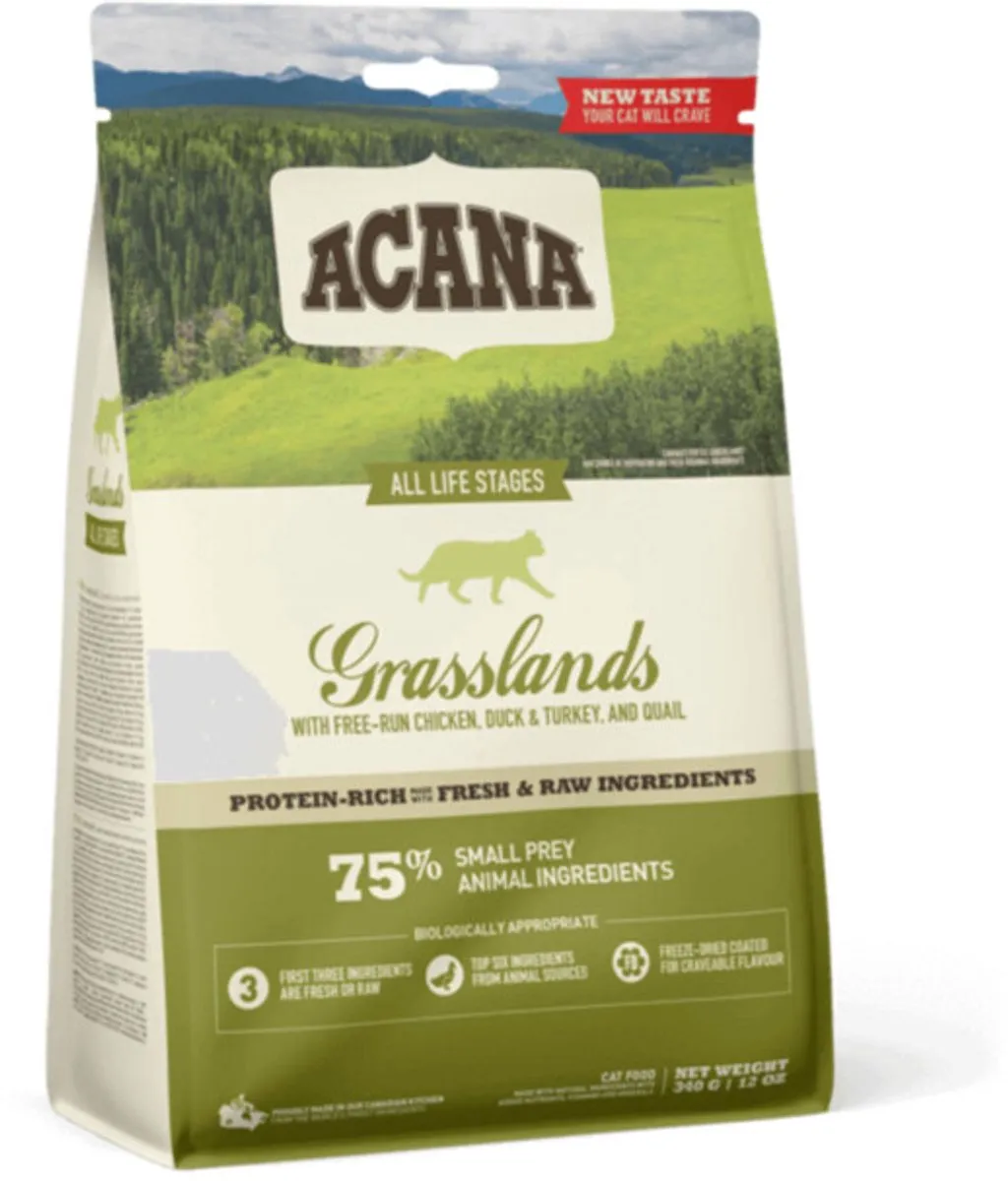 Acana Grasslands Kattenvoer 2040g