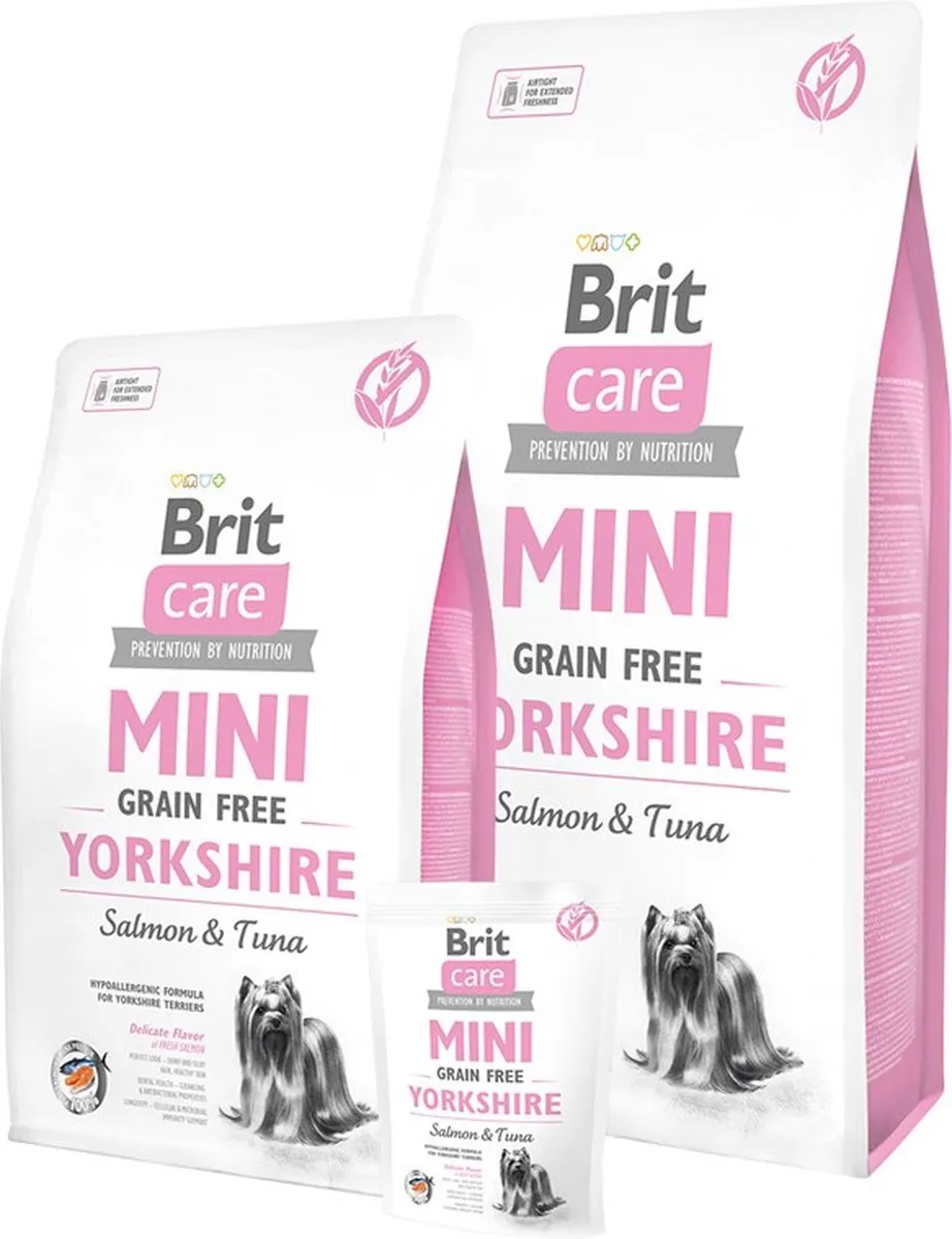 Brit Care Mini Yorkshire Grain Free Zalm & Tonijn 2kg