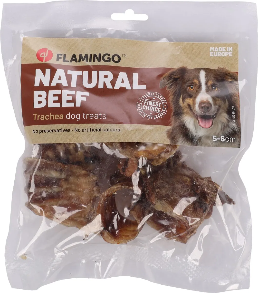 Flamingo Nature Snack Luchtpijp Honden 100g