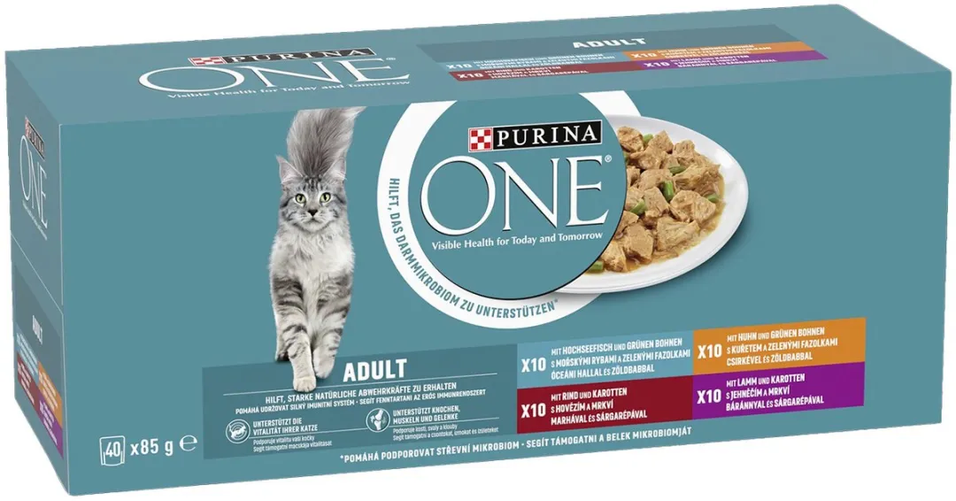 Purina ONE Adult Kattenvoer Nat