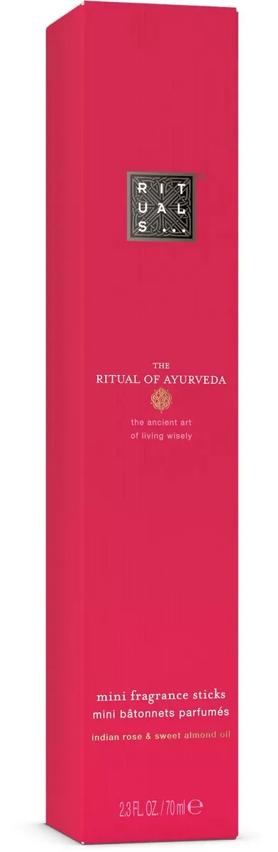 Rituals Ayurveda Mini Geurstokjes 70ml - Rood