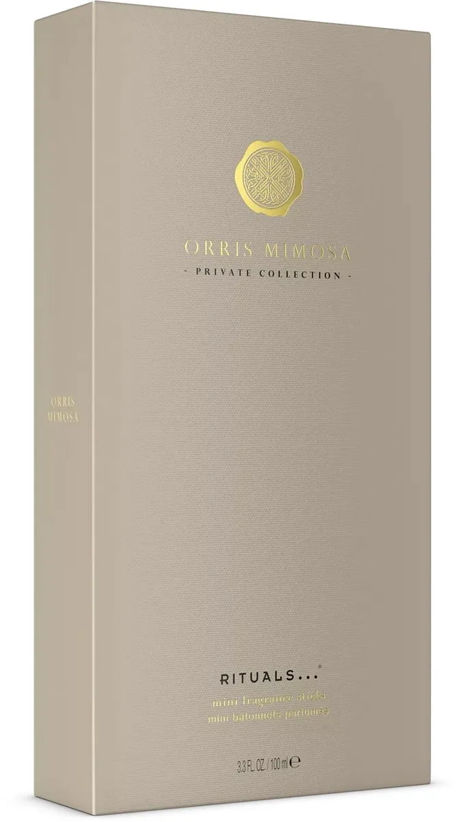 Rituals Orris Mimosa Mini Geurstokjes 100ml - Goud - afbeelding 4 van 4