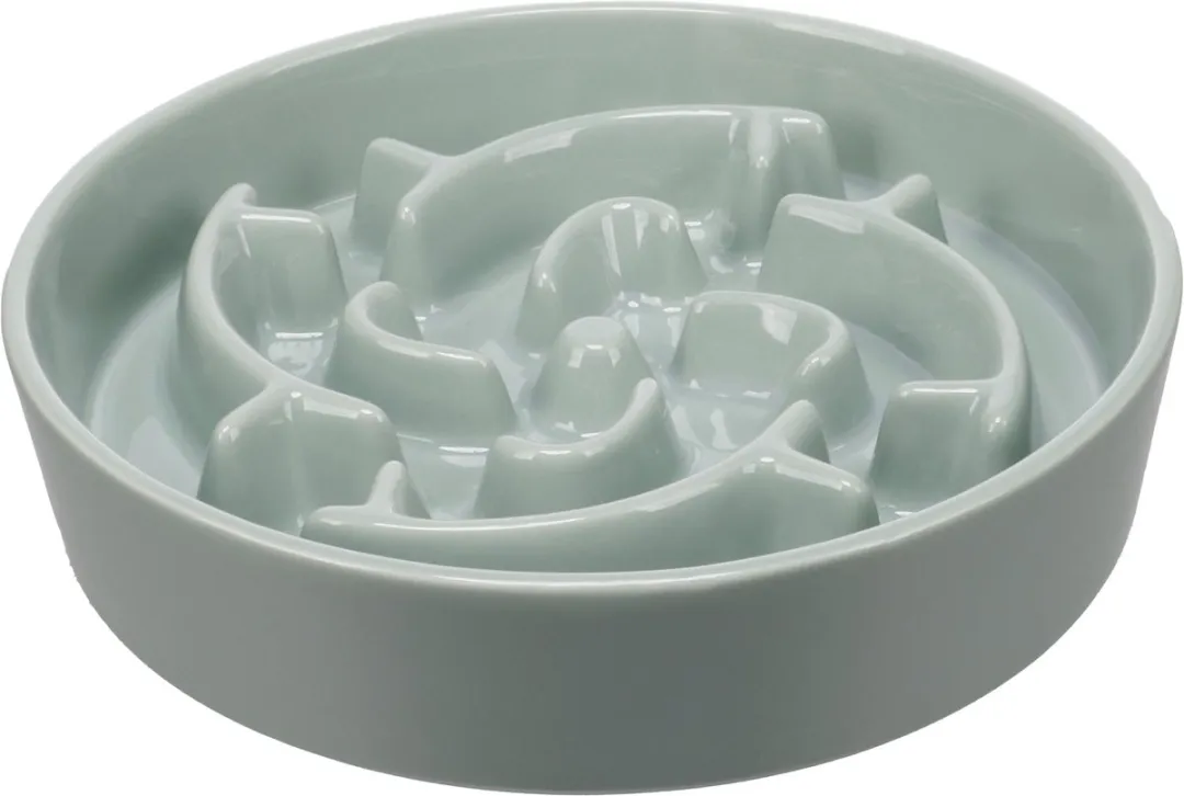 Flamingo Eetpot Slowfeeder Cenarond Muntgroen 20,5cm
