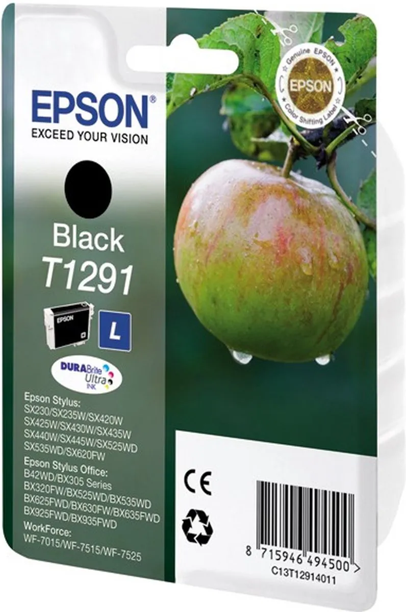 Epson T129140 Inktcartridge Zwart