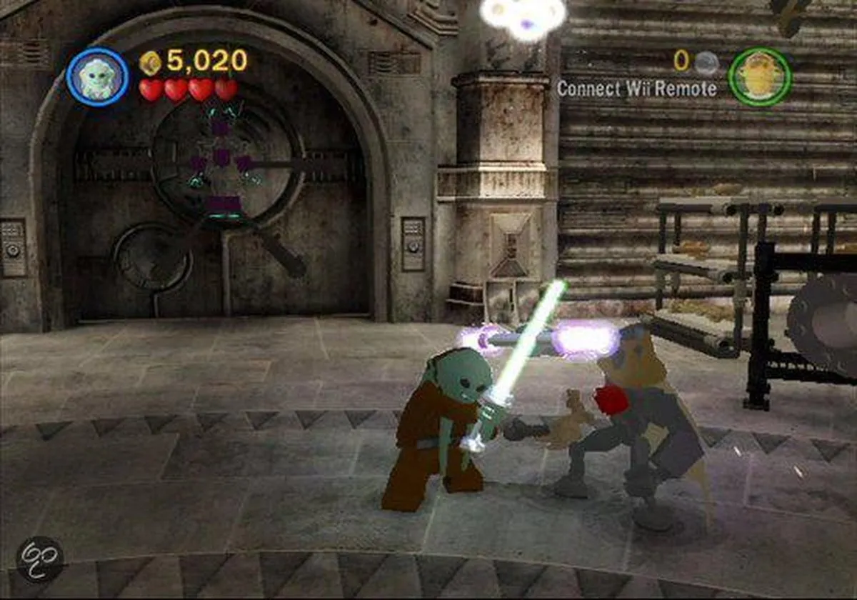 LEGO Star Wars 3 The Clone Wars Wii - 2 Spelers