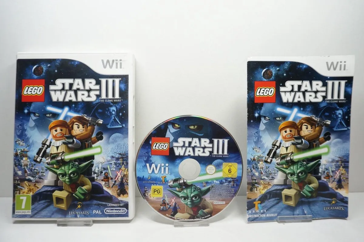 LEGO Star Wars 3 The Clone Wars Wii