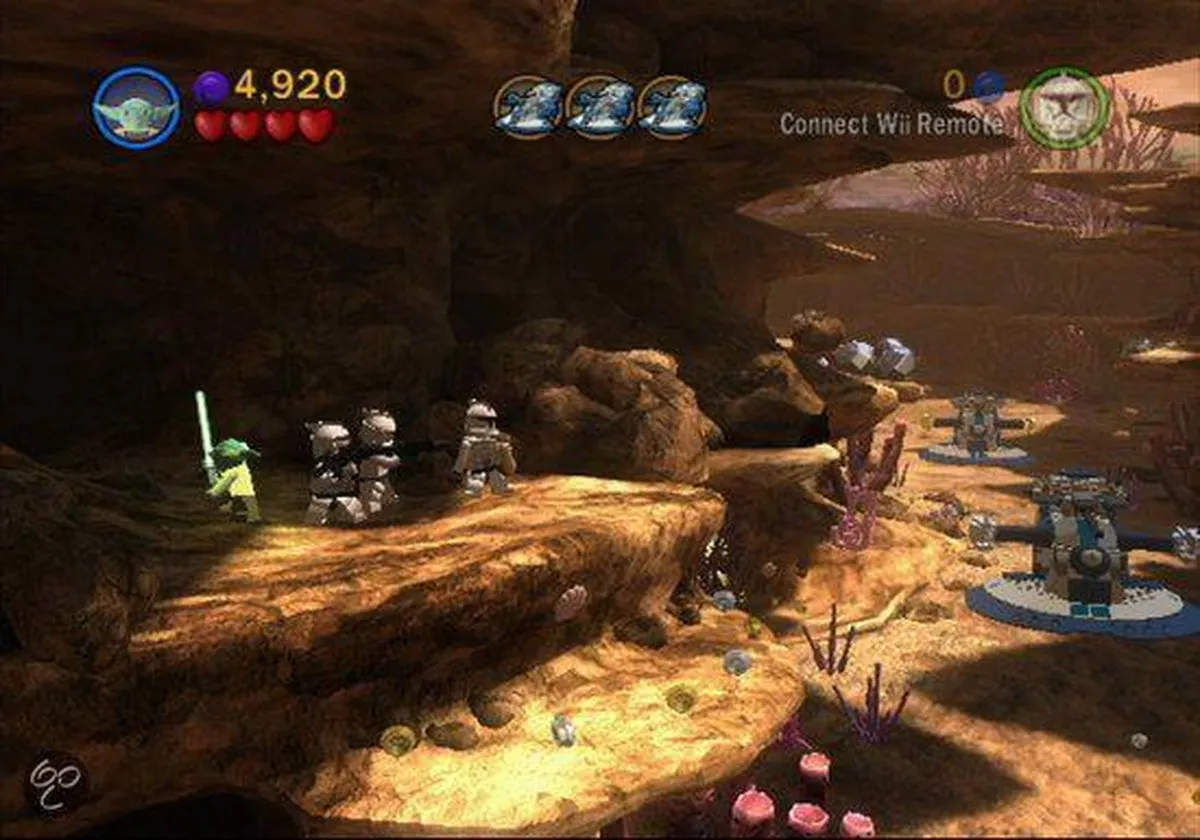 LEGO Star Wars 3 The Clone Wars Wii - 2 Spelers