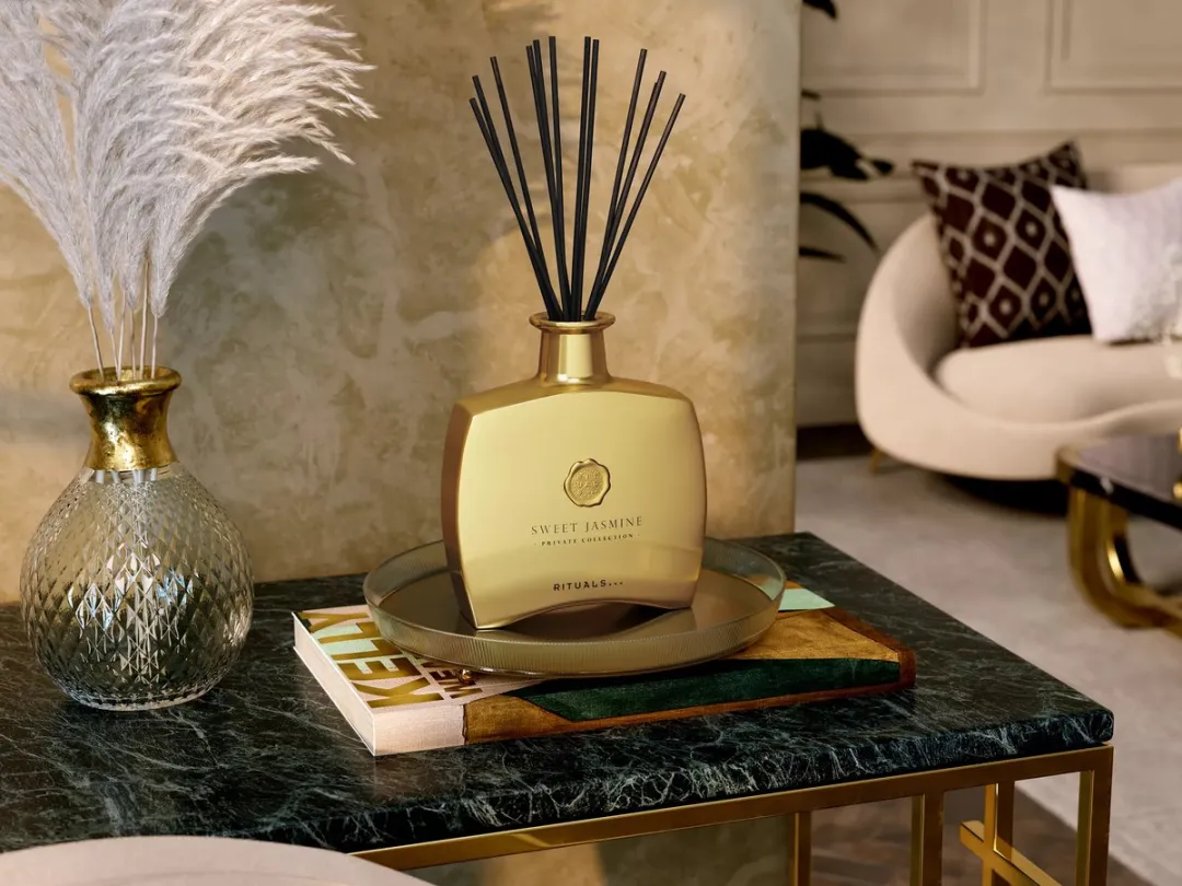Rituals Sweet Jasmine Geurstokjes 450ml - Goud
