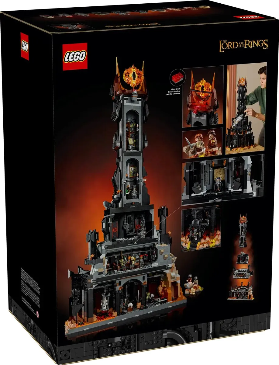 LEGO The Lord of the Rings Barad-dûr 10333 - 5471 Stukken