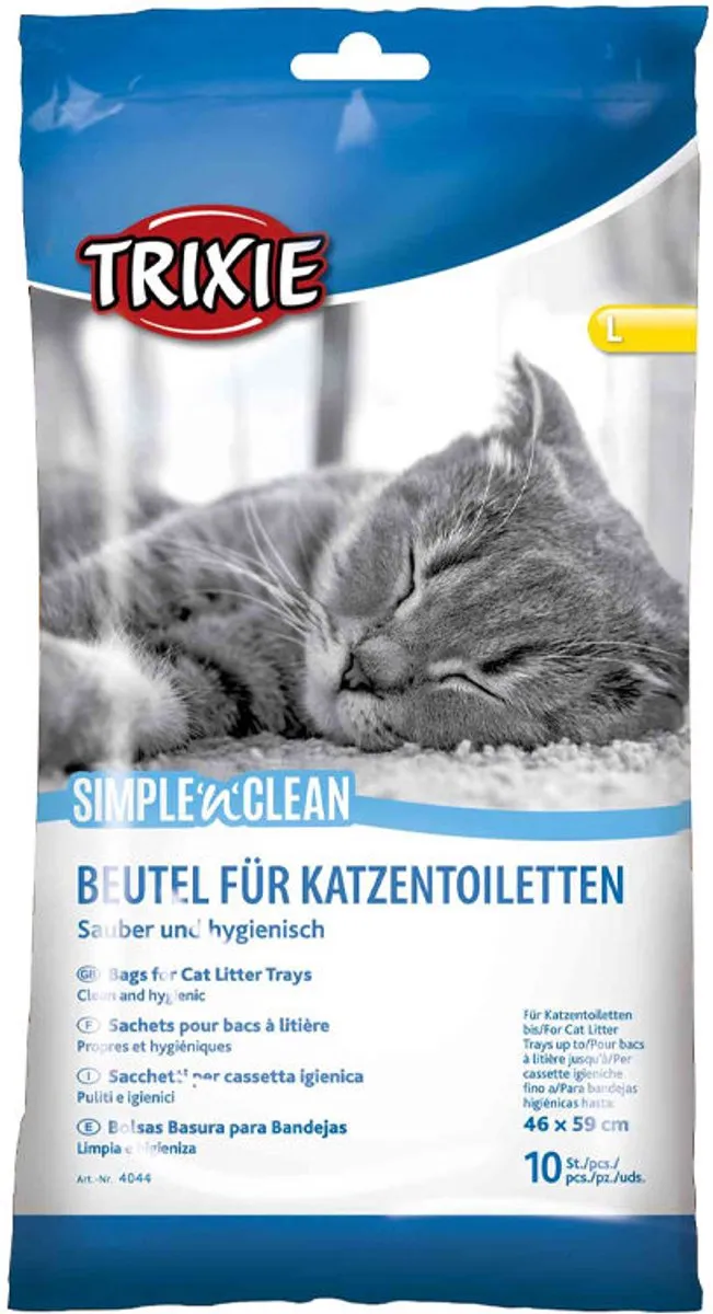 Trixie Simple'N'Clean Kattenbakzakken 10L - 71x56cm