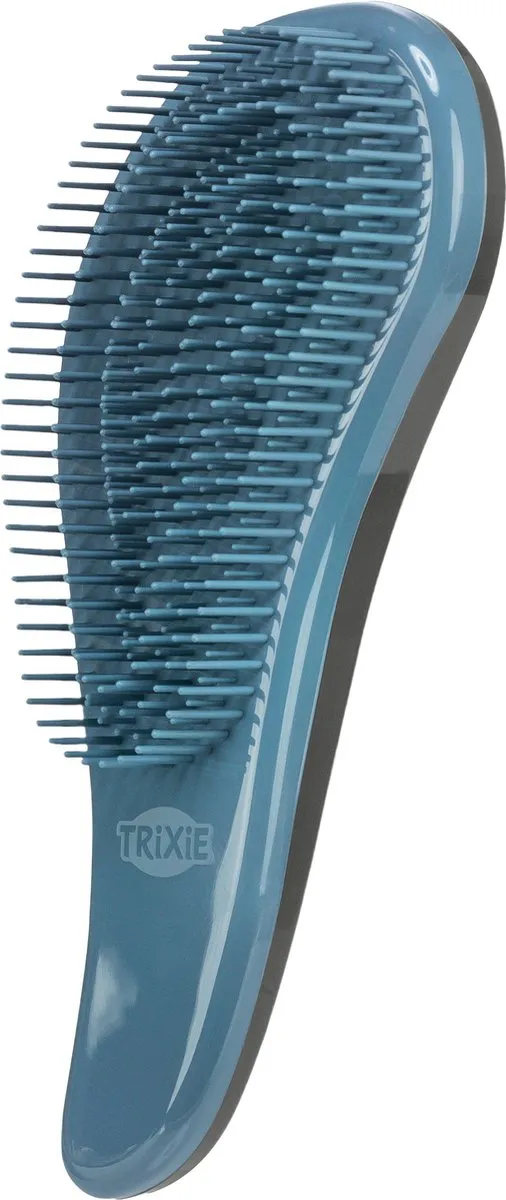 Trixie Zachte Borstel Blauw 19cm