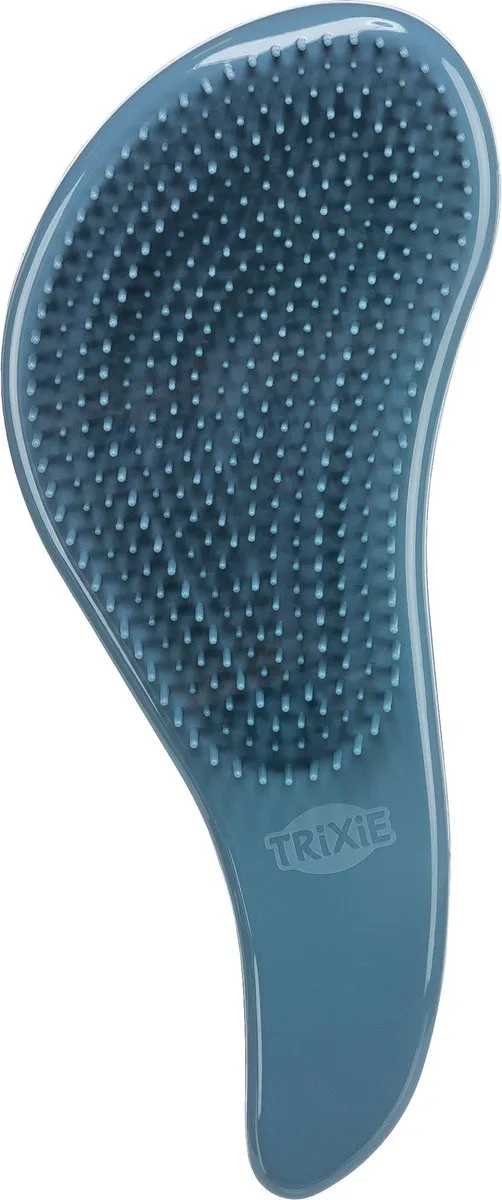 Trixie Zachte Borstel Blauw 19cm