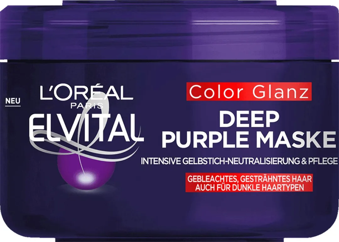 L'Oréal Paris Elvital Deep Purple Mask - afbeelding 2 van 3