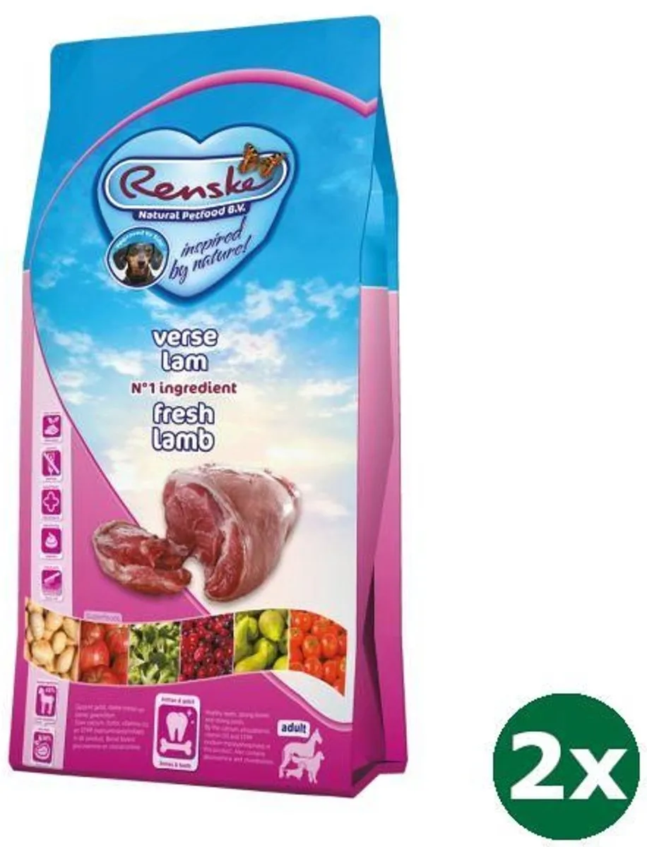 Renske Super Premium Adult Lam 2x6,5kg