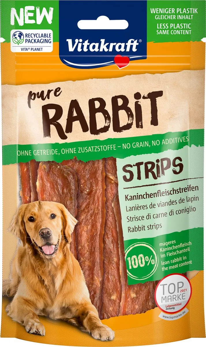 Vitakraft Xtra Stripes Hondensnacks Konijn 90g