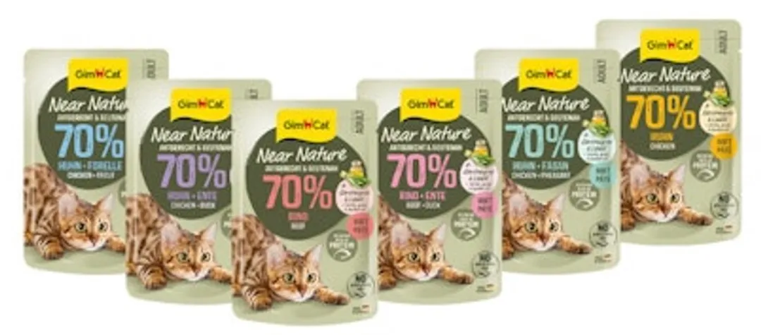 GimCat Near Nature Kip & Eend 16x85g