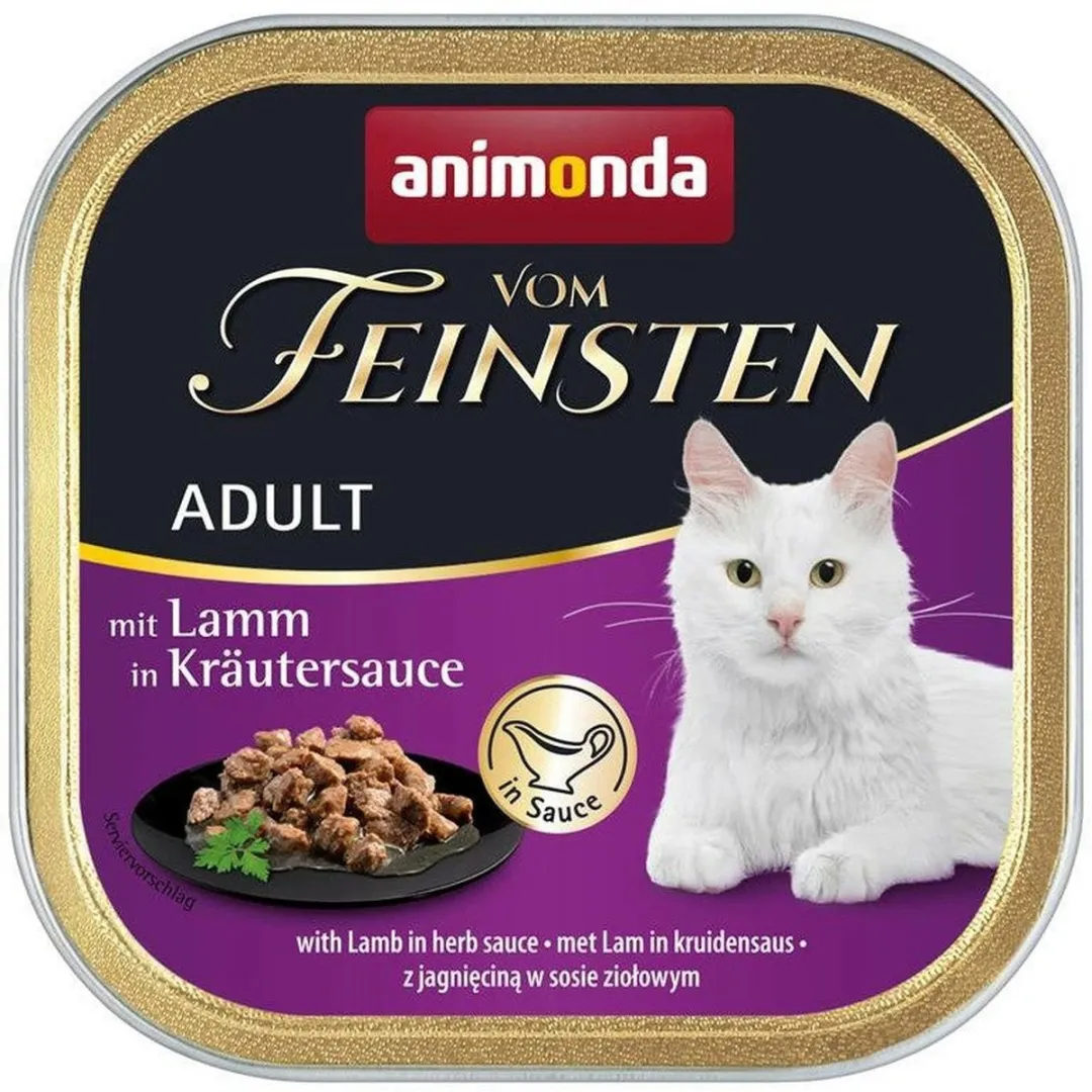 Animonda Cat Vom Feinsten Lam Kruidensaus 32x100g
