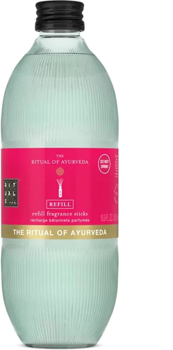 Rituals Navulling Geurstokjes Indiase Roos & Zoete Amandelolie 500ml