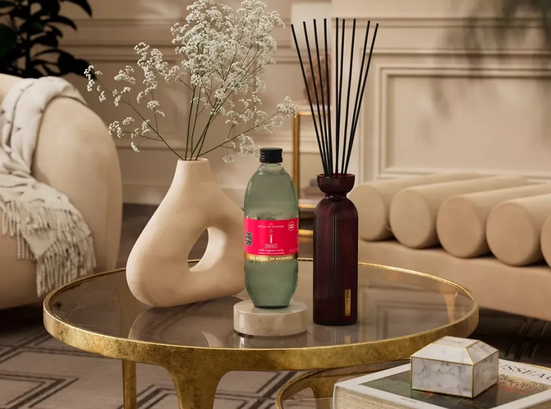 Rituals Navulling Geurstokjes Indiase Roos & Zoete Amandelolie 500ml