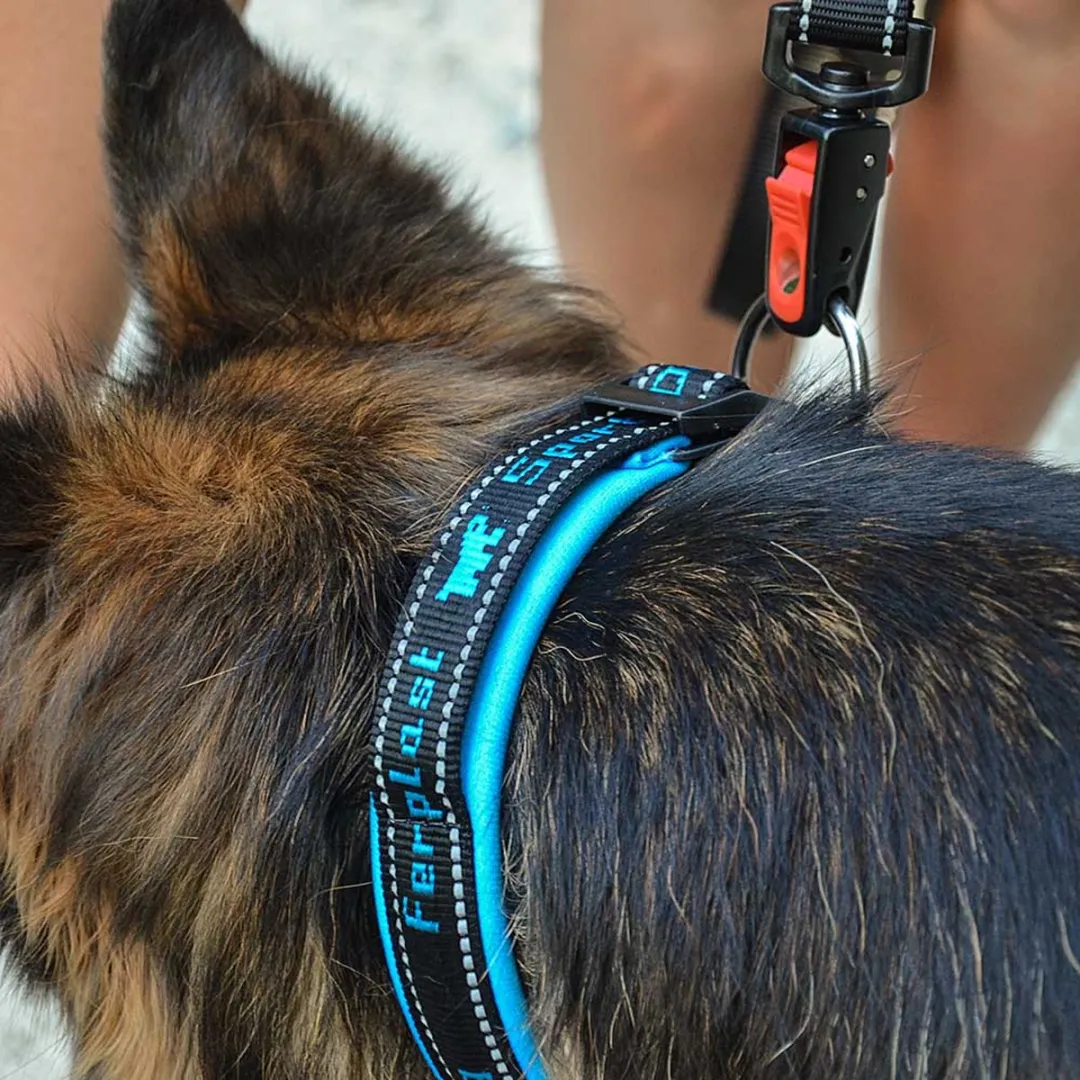 Ferplast Sport Dog Halsband - 43 cm - Blauw/Zwart - afbeelding 6 van 6