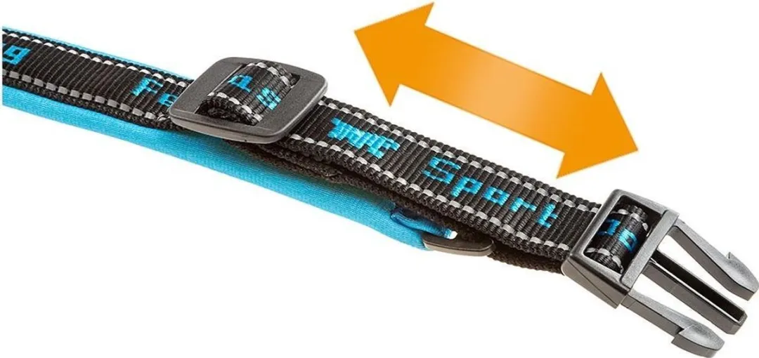 Ferplast Sport Dog Halsband - 43 cm - Blauw/Zwart