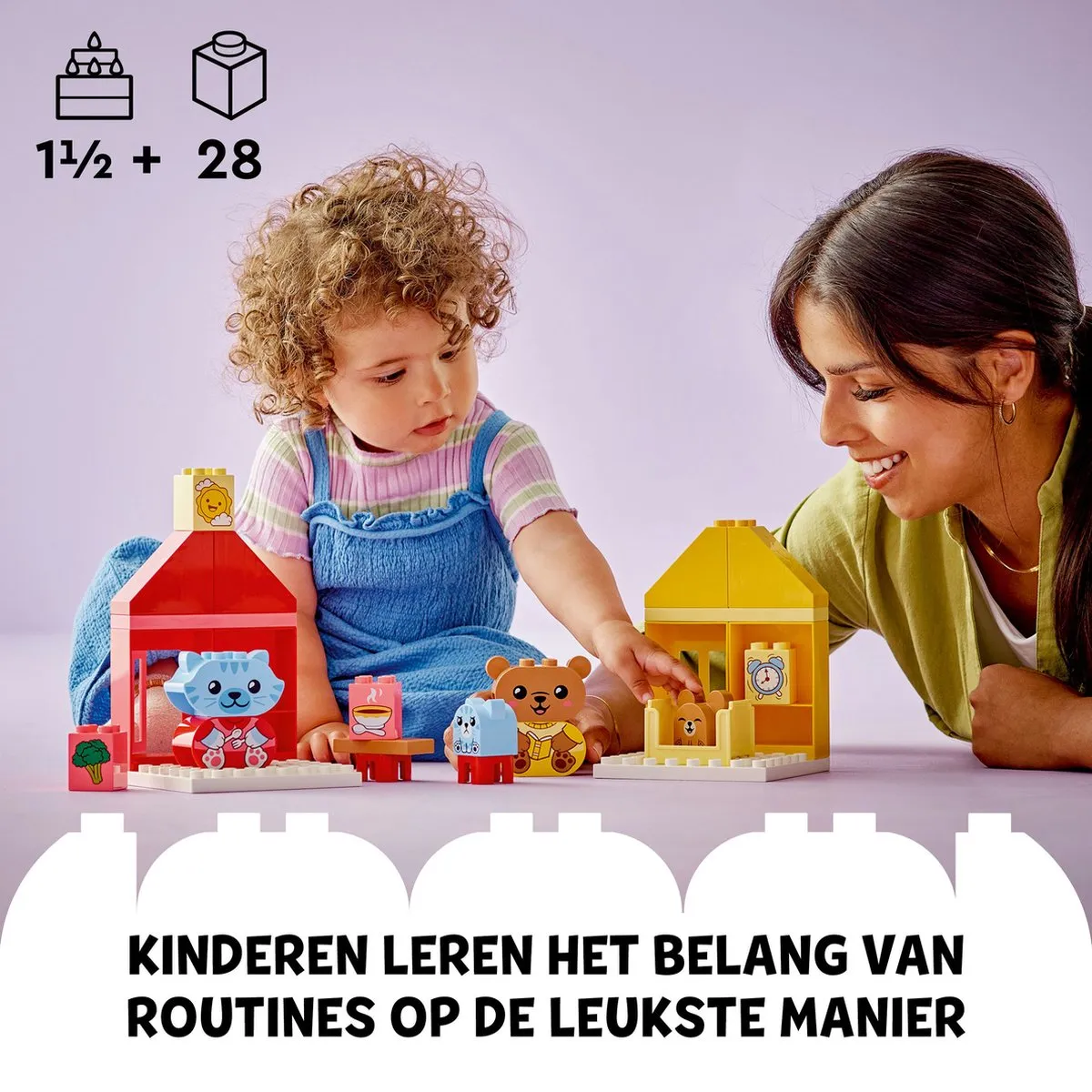 LEGO DUPLO Mijn Eerste Dagelijkse Gewoontes 10414 - Meerkleurig