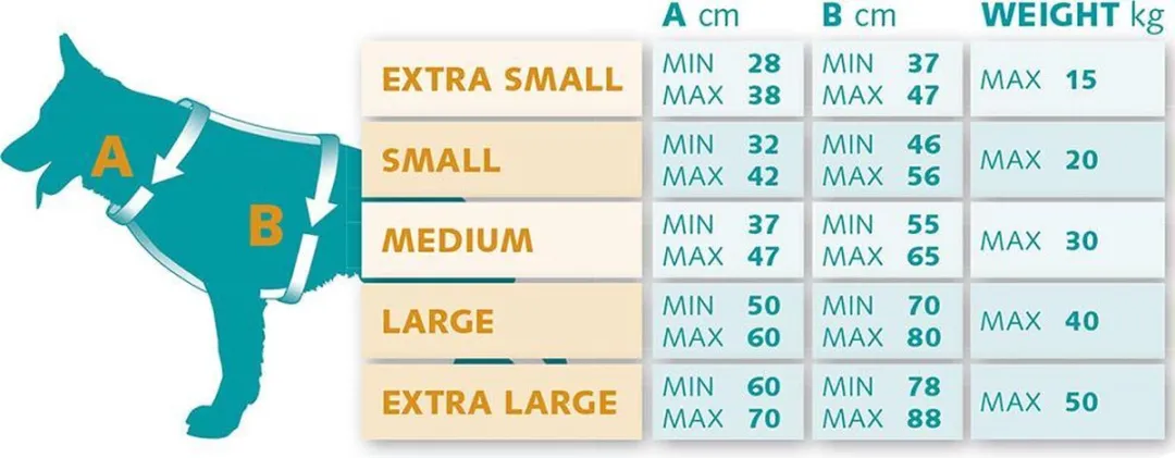 Ferplast Ergocomfort Tuig XL - Zwart