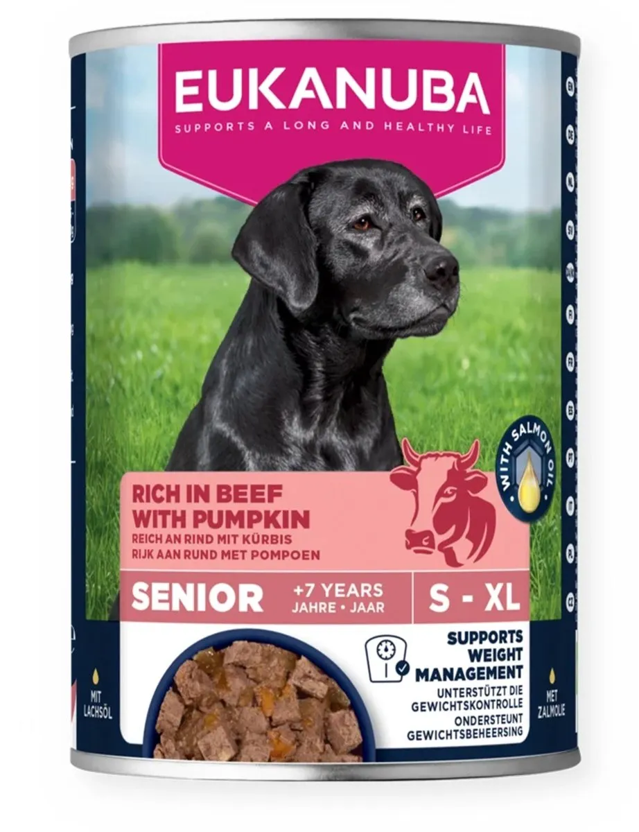 Eukanuba Life Care Nat Senior Beef & Pumpkin Hondenvoer 400g