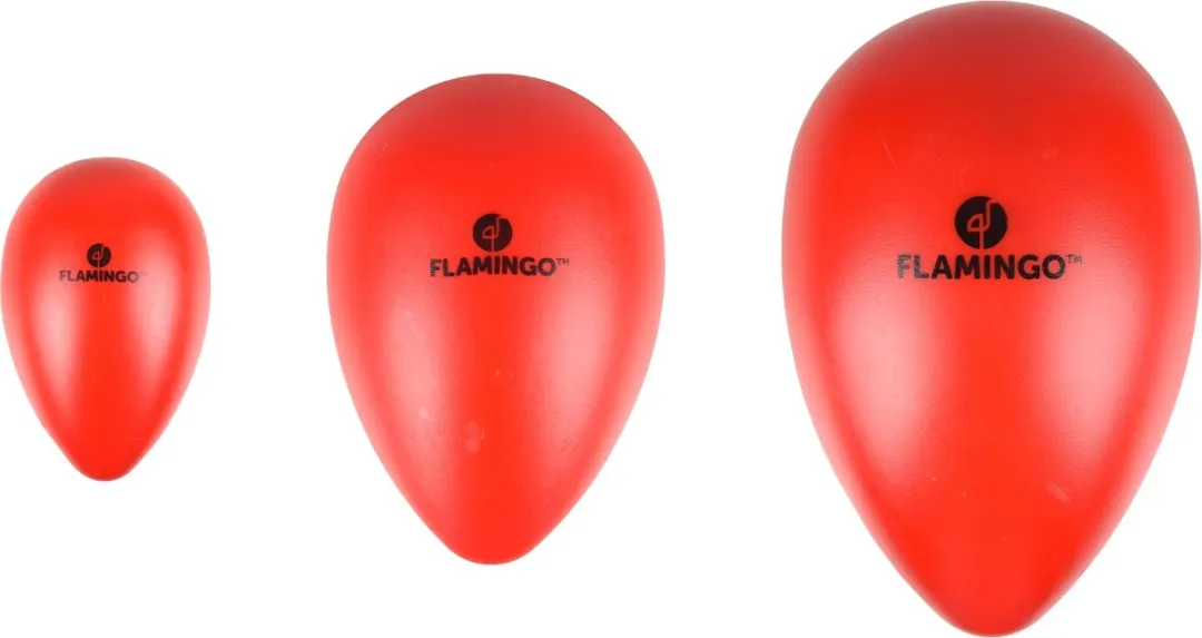Flamingo Ovo Speelgoed Honden Ei Rood M - afbeelding 6 van 6
