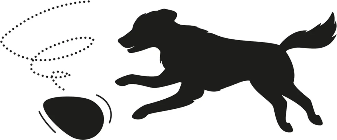 Flamingo Ovo Speelgoed Honden Ei Rood M
