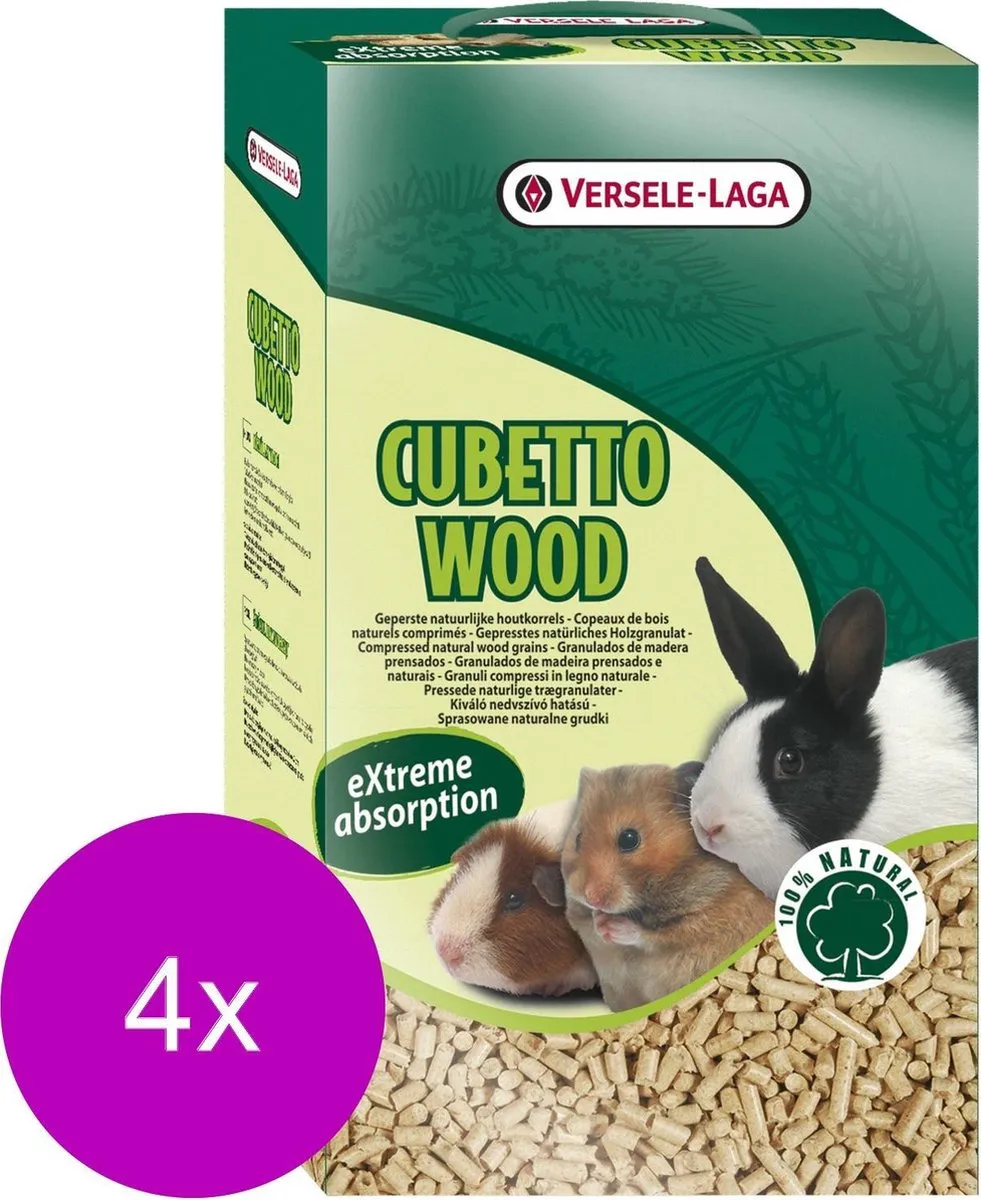 Versele-Laga Cubetto Wood Houtkorrels