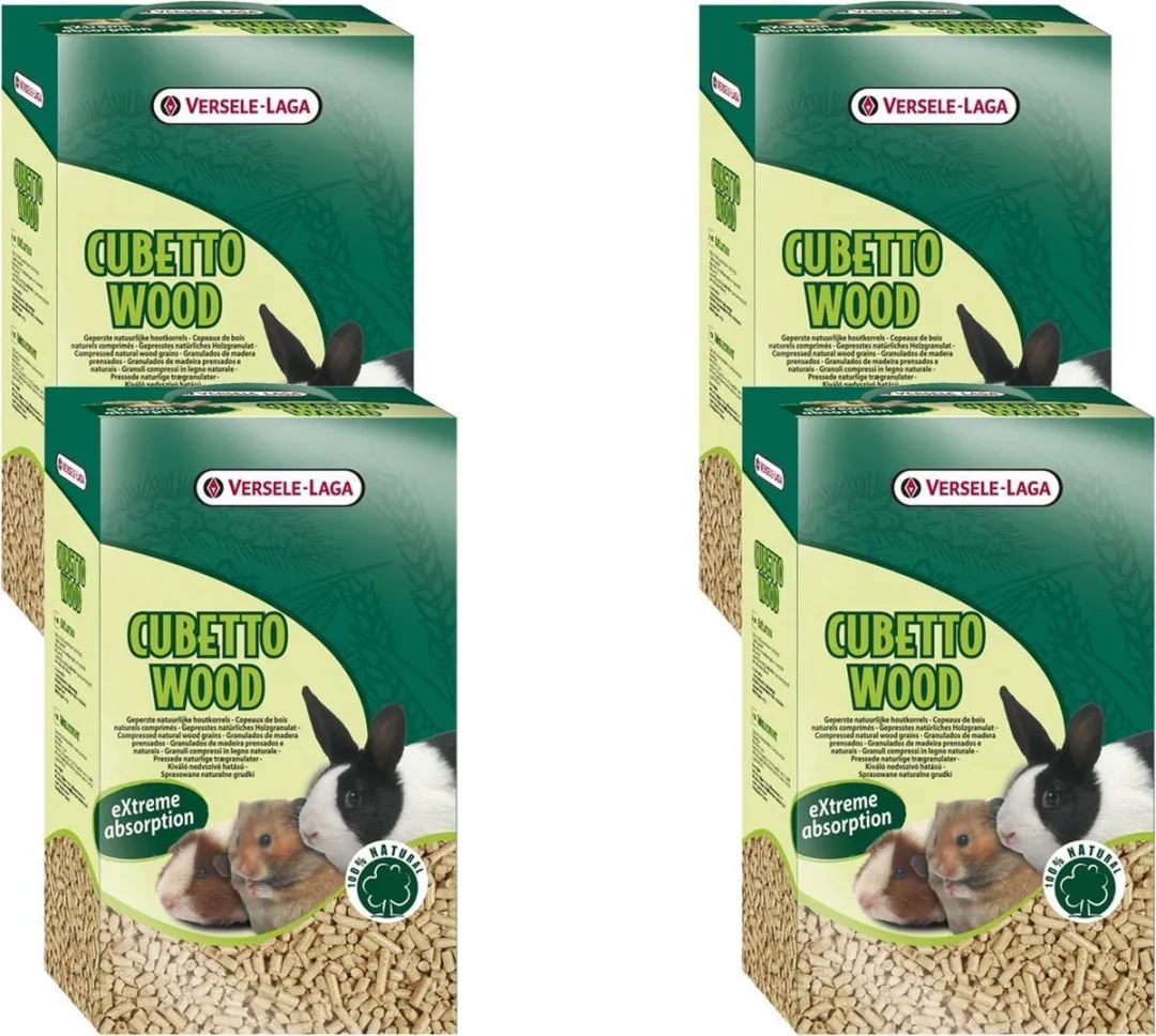 Versele-Laga Cubetto Wood Houtkorrels - 48L