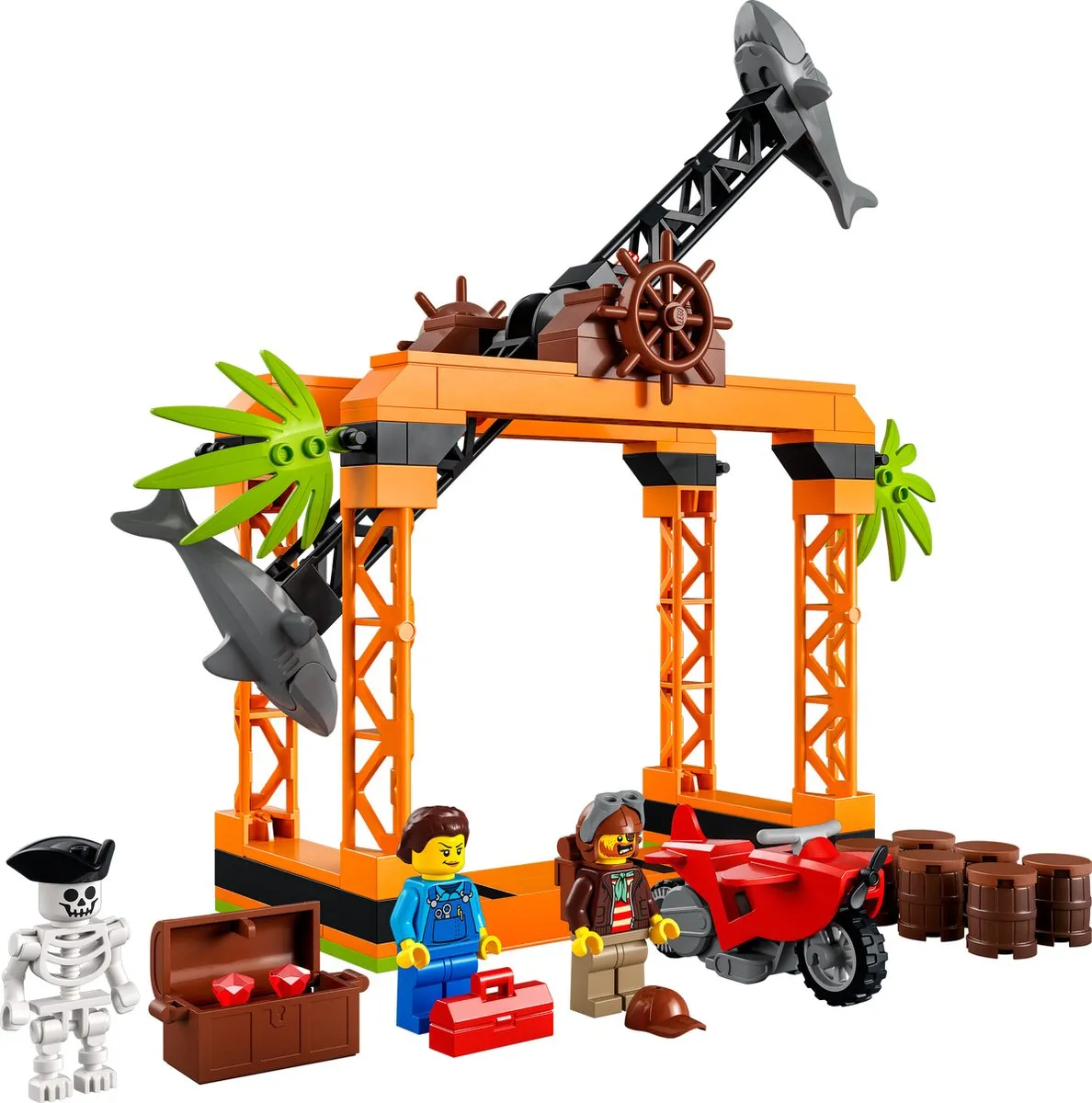 LEGO City Stuntz De Haaiaanval Stuntuitdaging 60342
