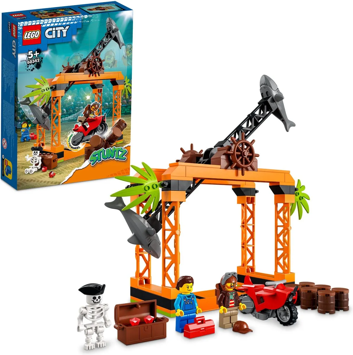 LEGO City Stuntz De Haaiaanval Stuntuitdaging 60342 - afbeelding 6 van 6