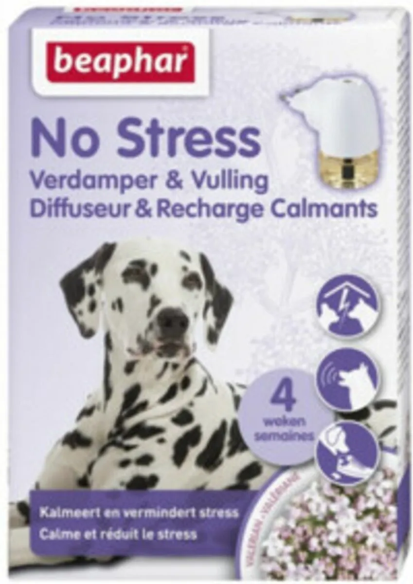 Beaphar No Stress Hond Pakket - Spot On + Verdamper