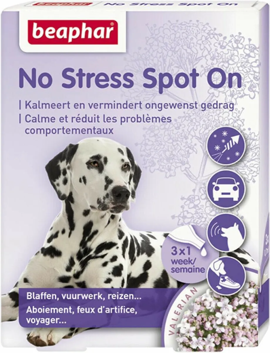 Beaphar No Stress Hond Pakket - Spot On + Verdamper