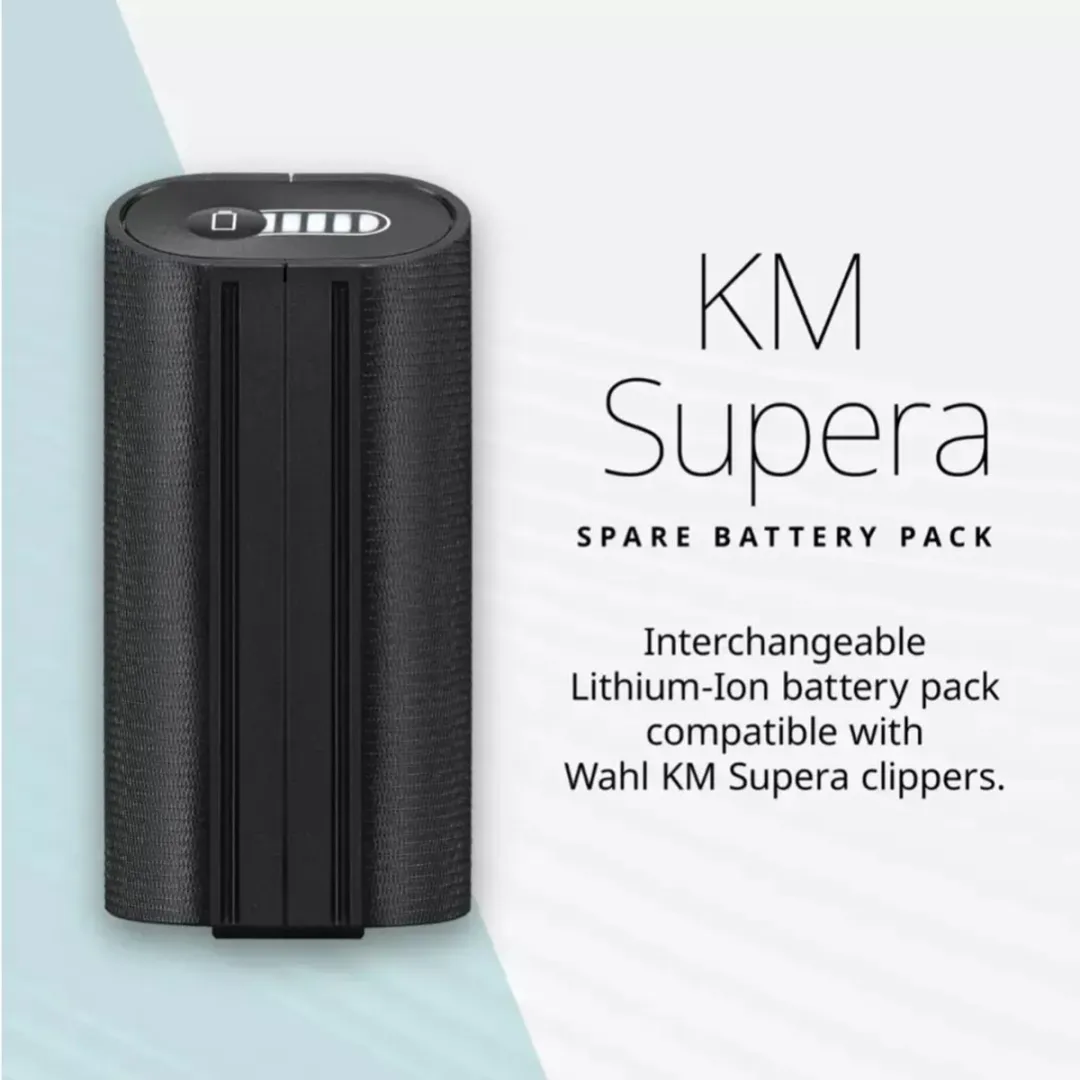 Wahl KM Supera Li-Ion Accu - Zwart