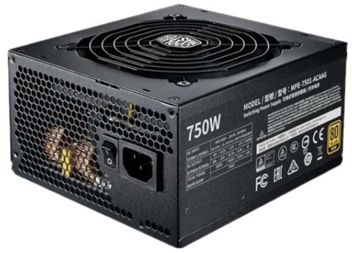 Cooler Master MWE Gold 750 V2 ATX 3.1 750W - Zwart
