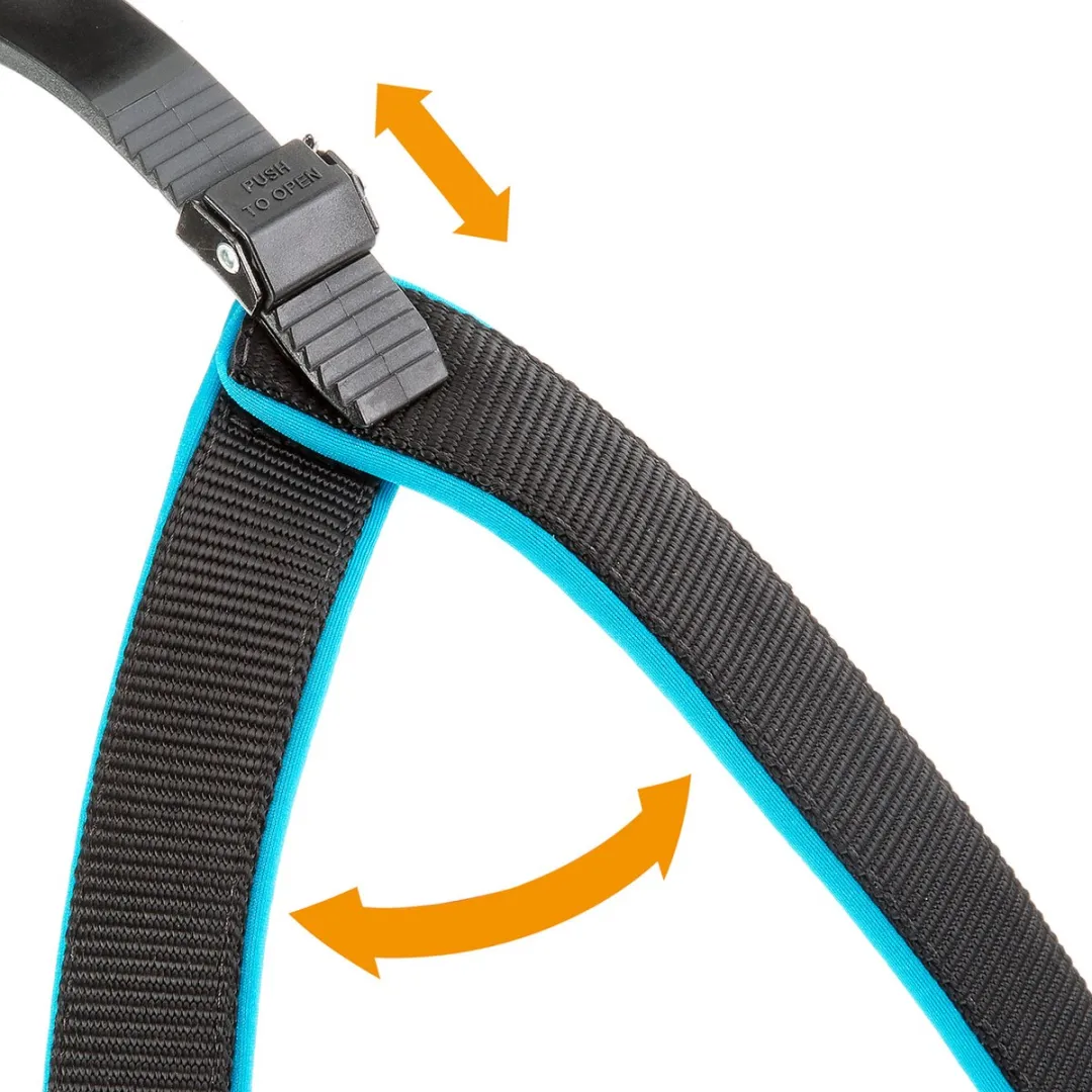 Ferplast Agila Fluo-6 Hondentuigje - XXL Blauw