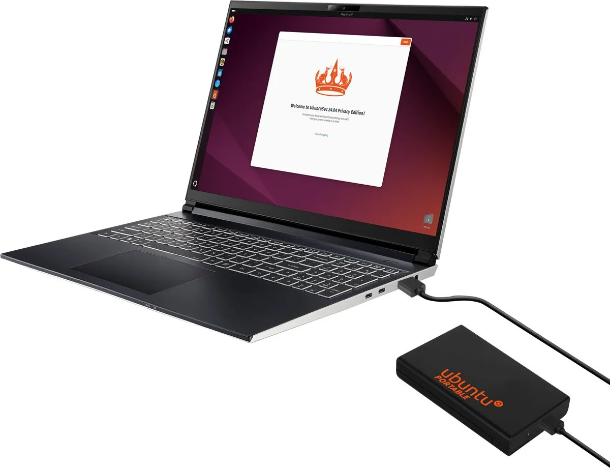 Crucial Portable Externe SSD Ubuntu Linux 500GB